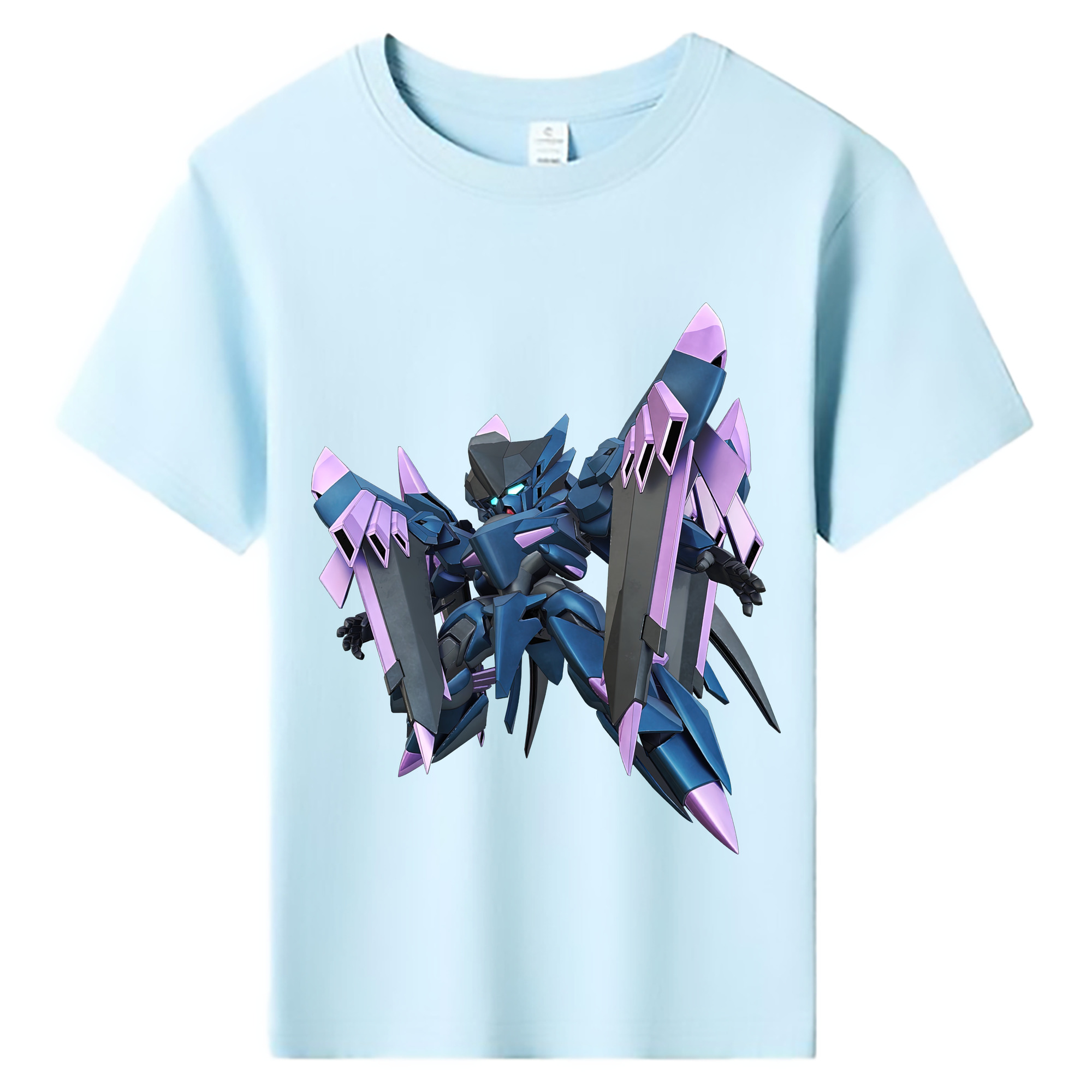 （画像用） 機動戦士ガンダム Mobile Suit Gundam 綿100％キッズTシャツ（フロントプリント）